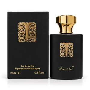 Amber Scented Men’s Eau De Parfum (EDP) in Glass Bottle Travel Size with Long Lasting Fragrance for Daily Commute