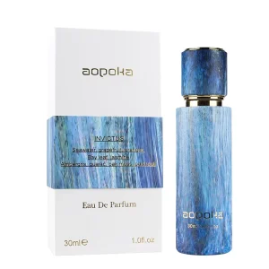 Aopoka 30ML Male Perfume Azure Cologne Men Long Lasting Light Fragrance Body Mist Students Parfum Dubai Perfumes Supplier