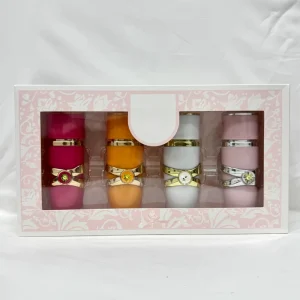 Arabian Women’s Perfume 4 Piece Gift Box 25ml Floral and Fruity Scents
