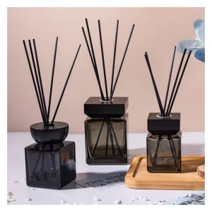 Aroma Perfume Reed Diffuser Aromatherapy Bottles Aromatherapy Bottle Uk Xxl Diffuser Bottle with Wooden Lid