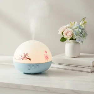 Aromatherapy Essential Oil Ultrasonic Fragrance LED Light Aroma Diffuser Air Humidifier