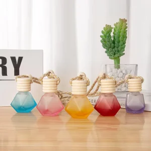 Aromatherapy Pendant Car Fragrance Hanging Aroma Perfume Diffuser Bottle
