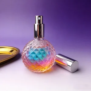Aromatherapy Retro Clear Spray Bottle 100ml Vintage Pineapple Spray Round Bottle Clear Spray Bottle