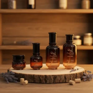 Aromatherapy and Perfume Skincare Product Containers Bottle Empty Glass New Type of Skin Care Product Packaging