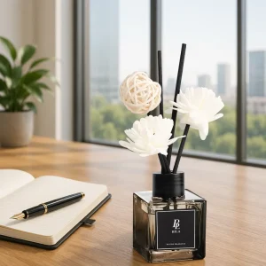 BILA Home Car Decor Perfume Aromatherapy Fragrance Essential 50ml Oil Dried Flower Luxury Reed Diffuser