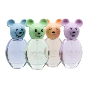 Baby Professional Private Label Baby Perfume Natural Organic Cute Bear Bottled Kids Cologne