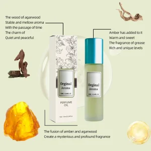 Ball-bearing Bottle Perfume Oil Suitable for Any Occasion and Showing Personal Charm New Design Essential Oil