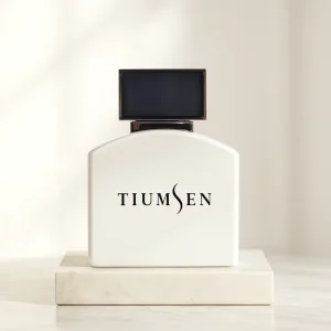 Beautiful High Quality Atomizer Parfum Bottle Empty 100ml Glass Spray White Perfume Bottles Screen Printing Frosting