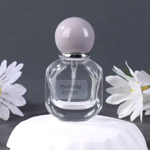 Beauty Daily Chemical Packaging Glass Perfume Bottle 15ml Skin Care Dispensing Spray Bottle Empty Bottle Packaging in Stock