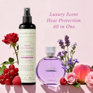 Best Private Label Organic Natural Vegan Keratin Argan Oil Coconut Leave In Conditioner Heat Protection Perfume Spray Hair Spray
