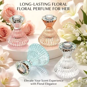 Best selling Holiday Perfume Luxury Women Long lasting Fragrance Spray Peony Rose Jasmine Orange Iris