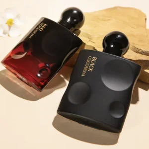 Black 50ml Floral Eau De Toilette Spray for Women Fresh Natural Lasting Fragrance Internet Celebrity Student Favorite