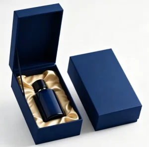 Black Bottle and Luxury Gift Box Set High End Fragrance in Gift Box Minimalist Black Bottle with Elegant Gift Packaging