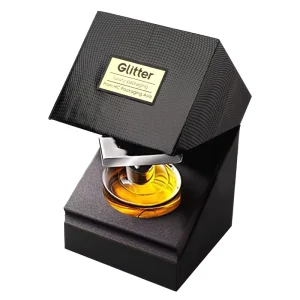 Black Matte Folding Gift Box Set Magnetic Perfume Box