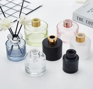 Black White 50ml 100ml 200ml 500ml 1000ml Reed Diffuser Bottle Containers Black Empty Reed Diffuser Glass Bottle