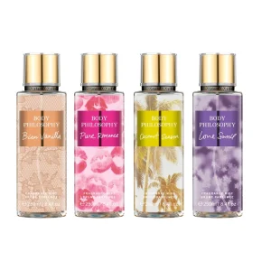 Body for 250ml Long Lasting Floral Scent Eco-Friendly Body Mist Perfume Spray Custom Design SLOGGI COSMETICS