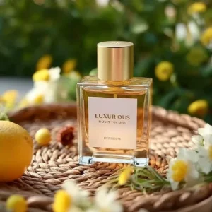 Branded Eau De Toilette Perfume Custom Logo Long Lasting Natural Fragrance Rose Fruit Scent Classic Glass Bottle Daily