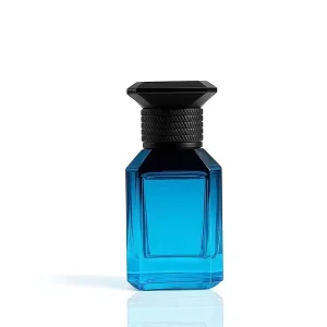 Bulk Order In Stock 30ml 50ml 100ml Refillable Glass Perfume Bottle Empty Square Glass Fragrance Bottle with Lid