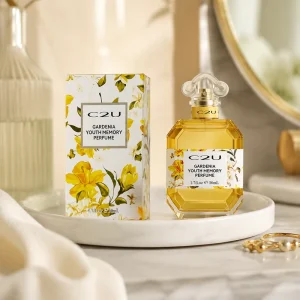 C2U Gardenia Youth Memory Floral Women’s Perfume 50ml Long Lasting Spray Professional Modern Gift Box