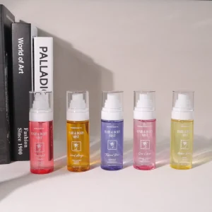 C&H Bulk Long Lasting Unisex Fresh Fragrance Perfume Spray Body Hair Scented Aromatherapy Perfume Spray with Portable Style