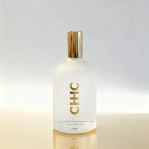 C&H Essential Oil Fragrant Teakwood Perfume Home Hair Scent Air Freshener Glass Perfume Sleep Body Hair Oil Spray Bottle