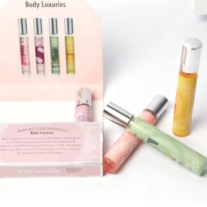 Christmas Makeup Perfume Floral Fragrance Natural Long lasting Perfume Set 4 Pcs in 1 Box