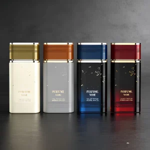 Classic Glass Perfume Bottle Glossy Angular Screen-printed Glass Perfume Bottle 70ml