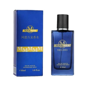 Cologne Perfume Bottle Set for Man 55ml Long Lasting Men’s Light Perfume Cologne Bottle Set