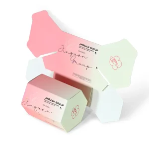 Colored Corrugated Mailer Box Pink Teal Sage Green Cream Matte Lamination Sponge Lining Eco Friendly Recyclable