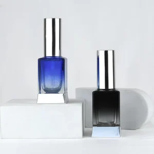 Colorful 30mls Perfume Bottles Toner Spray Bottle for square Cosmetic Package