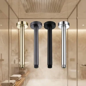 Concealed Customized Color Stainless Steel Rain Shower Arm Head Extension Thicker Bathroom Faucet Accessory Hotel Toilet