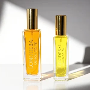 Convenient Travel Perfume Simple and Reusable 20ml Perfume Bottle Empty Travel Perfume Bottle and Box