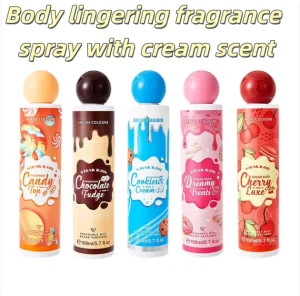 Creamy Scent Antiperspirant Perfume Long Lasting Body Mist for Women Middle East South America Daily Dating
