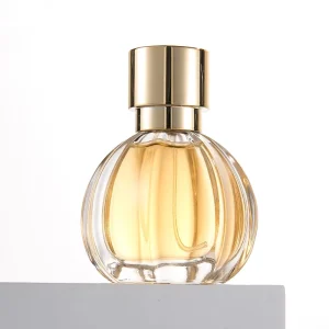 Creative DIY Empty Glass 50ml Ball Transparent Women Perfume Spray Bottle With Cap