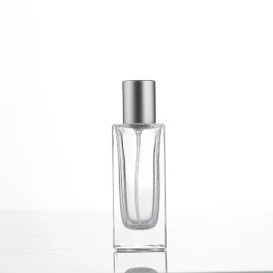 Crimp Luxury Perfume Bottle 50ml Round Glass Kids Perfume Bottle Sustainable Perfume Bottle