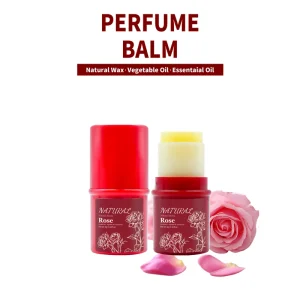 Cross-Border Solid Perfume Portable Fresh Rose Body Balm Stick for Men Women Long-Lasting Fragrance Cream-Based Top Grade Oil