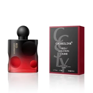 Cross border COCOSILIYA Black Temptation Opium Women’s Long Lasting Eau De Toilette Perfume 50ml Bergamot Geranium Notes