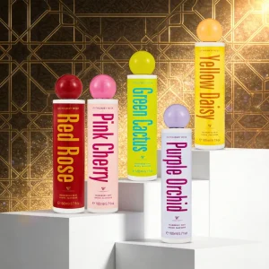 Cross border Exclusive Middle East Dubai Women’s Fruity Peach Perfume Body Mist Spray for Sports Outdoor Use Factory Direct