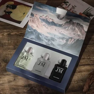 Cross border Luxury Perfume Set 10ml Long lasting Woody Notes Vietnamese Women & Men Cologne Gift Box