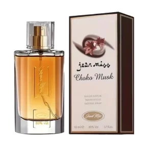 Crown Musk Women’s Perfume Middle East Arabian Cocoa Musk Long Lasting Light Liquid 50ml Spray Popular Fragrance