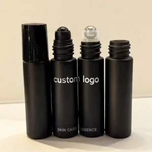 Crystal Essential Oil Bottle Beauty Container Skincare Glass Bottle Glass Roller Bottle