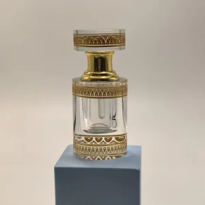 Crystal Essential Oil Glass Dropper Perfume Bottle 3ml Custom Logo Cosmetic Packaging