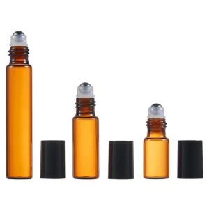 Crystal Roller Bottle for Perfume and Essential Oils