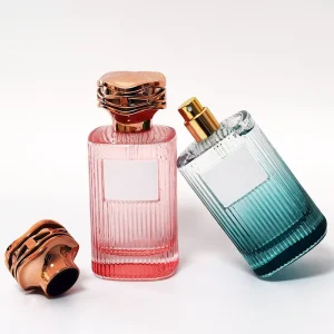 Custom 100ml Eau De Parfum Cologne Long Lasting Men’s Women Unisex Perfume Bottle Empty Glass Screen Printing Gold Cap Luxury