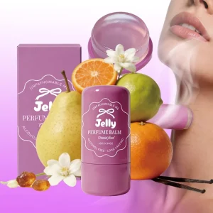 Custom 10g Long Lasting Citrus Fruity Floral Vanilla Fragrance Skin Friendly Oil Texture Jelly Perfume Stick Solid Perfume Balm