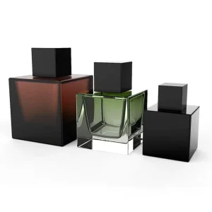 Custom 30ml 50ml 100ml Empty Square Shape Thickened Glass Cosmetic Men’s Perfume Packaging Spray Bottle