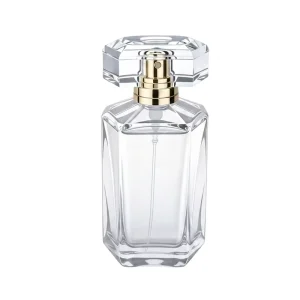 Custom 30ml 50ml 100ml Transparent Glass Men’s Women Unisex Perfume Bottle Pump Sprayer Empty Luxury Box