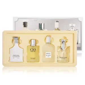 Custom 4 Piece Men’s Perfume Set Long Lasting Fragrance Suitable for Gifting & Personal Use Men’s Perfume