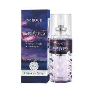 Custom 80ml Eau De Parfum Perfume Mist Body & Fabric Fragrance Spray with Sterilization & Mite Removal Eco-Friendly Scent