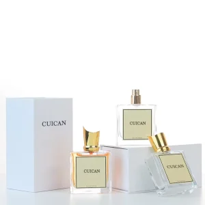 Custom Classic Clear Luxury Square Mist Spray 5ml 10ml 20ml 30ml 50ml 100ml Empty Glass Perfume Bottle
